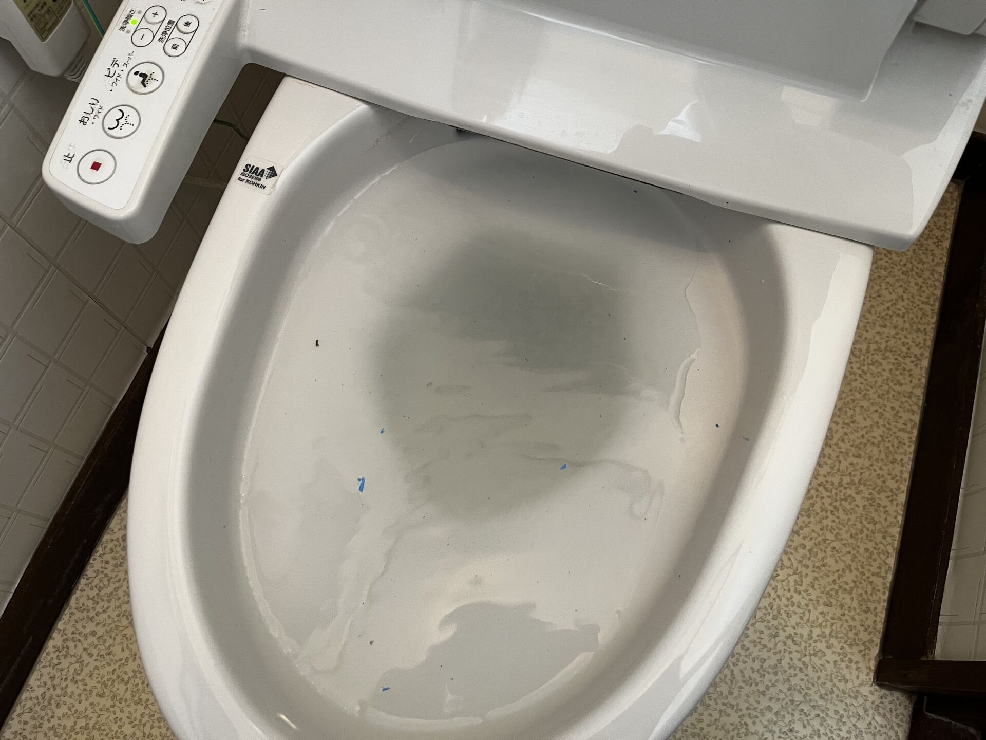 京都市でトイレ詰まり対応で高圧洗浄実施！